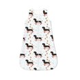 Salouo Dachshund On A Skateboard Print Baby Sleep Sack Wearable Blanket