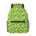 thumbnail image 1 of Salouo Daisies Flowers Print Laptop Backpack 16.5'' Daypack Carry On Backpack for Men Women Outdoor Bag Laptop Sleeve and Dual for Weekender/Business/Hiking-One Size, 1 of 6