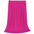 thumbnail image 1 of Salouo Darkmagenta Print Bed Blankets,Flannel Blanket Comfortable Air Conditioning Blanket Lightweight Blanket for Sofa Bed Travel & Couch -40"x30", 1 of 8
