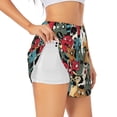 thumbnail image 1 of Salouo Different Cats 1 Print Women's 2 in 1 Running Shorts Double-Layer Shorts Athletic Workout Gym Yoga Shorts Running Shorts for Women-Medium, 1 of 7