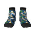 thumbnail image 1 of Salouo Different Cats Christmas Pattern Unisex Middle Tube Socks,Middle-Finger Knee High Socks Over The Calf Tube Stocking Crew Stockings for Women and Men Tube Socks, 1 of 8