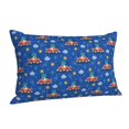 thumbnail image 1 of Salouo Dinosaur Driving Pattern Pillow Cases,1PC Pillow Covers with Envelope Closure Decorative Pillow Case for Bed Couch,Pillows Not Included-16"x24", 1 of 6