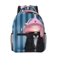 thumbnail image 1 of Salouo Dog in Hairdresser Print Laptop Backpack 16.5'' Daypack Carry On Backpack for Men Women Outdoor Bag Laptop Sleeve and Dual for Weekender/Business/Hiking-One Size, 1 of 6