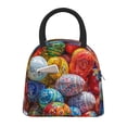 thumbnail image 1 of Salouo Easter Eggs for Insulated Lunch Bag for Women/Men - Leakproof Cooler Tote Bag Organizer - Reusable Lunch Box for Office Picnic Hiking Beach-One Size, 1 of 6
