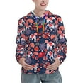 thumbnail image 1 of Salouo Elephants Pattern Hoodie Sweatshirts for Women, Autumn Pullover Hoodie Workout Sweat Women's Long Sleeve Preppy Sweatshirts-XX-Large, 1 of 7