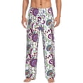 thumbnail image 1 of Salouo Fairy Flower Print Pajama Pants for Men, Lounge Pants Elastic Waistband Casual Men's sleepwear Loungewear Sleep Pajama Pant -Large, 1 of 1