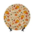 thumbnail image 1 of Salouo Fall Autumn Pattern Bone China Decorative Plate,Holiday Decor Decorative Ceramic Plates with Stand Elegant Home DéCor for Hallway/Living Room/Bedroom-6in, 1 of 6
