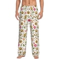 thumbnail image 1 of Salouo Fall Fruits And Vegetables Print Pajama Pants for Men, Lounge Pants Elastic Waistband Casual Men's sleepwear Loungewear Sleep Pajama Pant -X-Large, 1 of 7