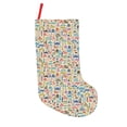 thumbnail image 1 of Salouo Famous Places Print Christmas Decorations Stockings 1 Pack 18'' Xmas Stockings Holiday Stocking Personalized Farmhouse Decor for Home Family Party Tree, 1 of 7