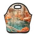 Salouo Fantasy Underwater Jellyfish for Lunch Tote,Lunch Bag Insulated