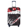 thumbnail image 1 of Salouo Fierce Red Viper Graphic Art Pattern Travel Dust-proof Suitcase Cover, Softside Suitcase Protector Luggage Cover Protector for 18-32inch ,Not Included Suitcase, 1 of 8