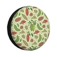 Salouo Finger Lime Fruits Print Spare Tire Cover 1417 inch Spare Tire