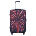 thumbnail image 1 of Salouo Fireworks3 Pattern Travel Dust-proof Suitcase Cover, Softside Suitcase Protector Luggage Cover Protector for 18-32inch ,Not Included Suitcase, 1 of 8