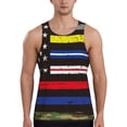 thumbnail image 1 of Salouo First Responder American Flag for Men's Tank Tops,Sleeveless Muscle Shirts for Men Quick Dry Workout Tank Top Gym Muscle Tee Fitness Bodybuilding Sleeveless T Shirt-Medium, 1 of 7