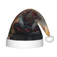 thumbnail image 1 of Salouo Flower Meditating Rabbit for Christmas Hat for Kids Xmas Holiday Hat Santa Hat for Boys & Girls Festive Headwear Accessories Fit for Christmas/ New Year/Holiday/Party, 1 of 6