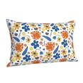 thumbnail image 1 of Salouo Flower Pattern Pillow Cases,1PC Pillow Covers with Envelope Closure Decorative Pillow Case for Bed Couch,Pillows Not Included-14"x20", 1 of 6