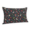 thumbnail image 1 of Salouo Forest Flora and Insects Pattern Pillow Cases,1PC Pillow Covers with Envelope Closure Decorative Pillow Case for Bed Couch,Pillows Not Included-20"x30", 1 of 6