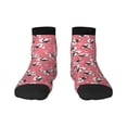 thumbnail image 1 of Salouo French Bulldog Face Pattern Unisex Middle Tube Socks,Middle-Finger Knee High Socks Over The Calf Tube Stocking Crew Stockings for Women and Men Tube Socks, 1 of 8