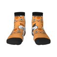 thumbnail image 1 of Salouo Funny Cats Pattern Unisex Middle Tube Socks,Middle-Finger Knee High Socks Over The Calf Tube Stocking Crew Stockings for Women and Men Tube Socks, 1 of 8