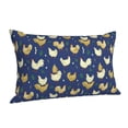 thumbnail image 1 of Salouo Funny Chicken Pattern Pillow Cases,1PC Pillow Covers with Envelope Closure Decorative Pillow Case for Bed Couch,Pillows Not Included-16"x24", 1 of 6