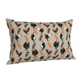 thumbnail image 1 of Salouo Funny Chicken Pattern Pillow Cases,1PC Pillow Covers with Envelope Closure Decorative Pillow Case for Bed Couch,Pillows Not Included-20"x30", 1 of 6