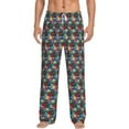 thumbnail image 1 of Salouo Funny Owls Print Pajama Pants for Men, Lounge Pants Elastic Waistband Casual Men's sleepwear Loungewear Sleep Pajama Pant -Medium, 1 of 7