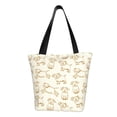 thumbnail image 1 of Salouo Funny Pigs for Shoppers Tote for Women Foldable Handbags with Big Capacity Casual One-Shoulder Shopping Bag Hobo Bags Fit for Office/Shopping/Park, 1 of 6