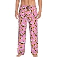 thumbnail image 1 of Salouo Funny corn spider web A Print Pajama Pants for Men, Lounge Pants Elastic Waistband Casual Men's sleepwear Loungewear Sleep Pajama Pant -Large, 1 of 7