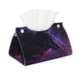 thumbnail image 1 of Salouo Galactic Wolf Stare Pattern Long Tissue Box Cover Rectangular–Plus Size Tissue Box Holder Modern LeatheLarge Tissue Holder for Bathroom Car & Office Decor, 1 of 7