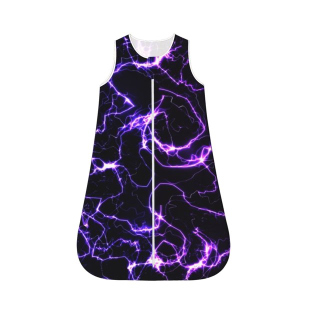 Salouo Galaxy Lightning Print Baby Sleep Sack Wearable Blanket for