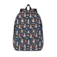 thumbnail image 1 of Salouo Garden Gnomes for Travel Backpack for Men Women,Casual Laptop Backpack Daypack Business Work Bag for Travel、Hiking、Weekend -Small, 1 of 5