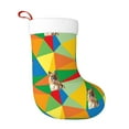 thumbnail image 1 of Salouo German Shepherd Dog Print Christmas Stockings,Large Xmas Stocking Set of 1 Holiday and Farmhouse Stocking for Christmas Holiday Party Decoration(17.7*11 Inch), 1 of 7