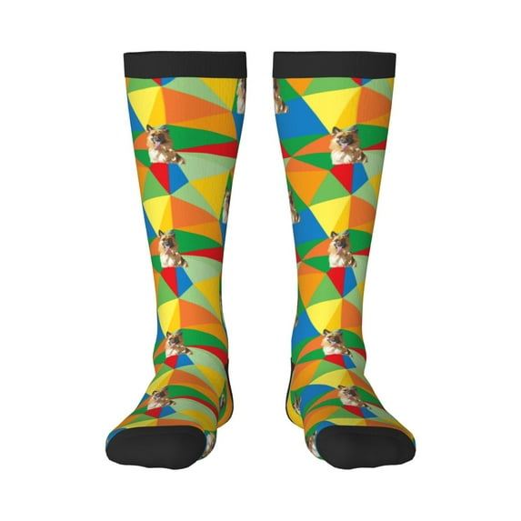 Salouo German Shepherd Dog Print Women's Men's Ankle Socks 1-pack Casual Athletic Socks for Unisex Adult Moisture-Wicking Socks for Daily Wear/Running/Sport