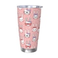 thumbnail image 1 of Salouo Girl Rabbit Print 20oz Tumbler with Lid,Stainless Steel Vacuum Insulated Tumbler Durable Insulated Coffee Mug Thermal Cup with Splash Proof Sliding Lid-Without Straw, 1 of 8
