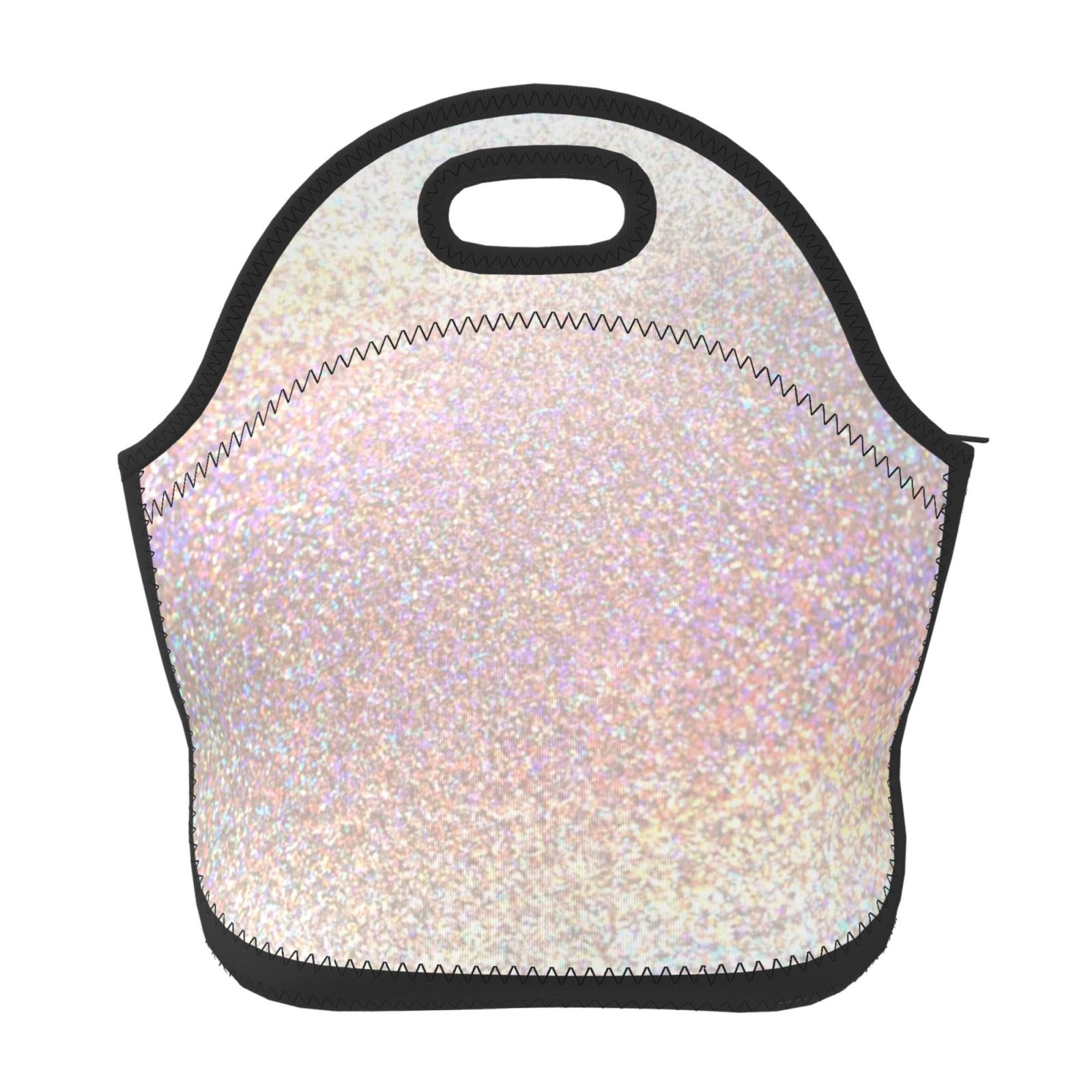 Salouo Glitter Light Pearl for Lunch Tote,Lunch Bag Insulated Lunch Box