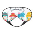 thumbnail image 1 of Salouo Gnomes Summer Pattern Sleep Mask,Sleep Eye Mask & Blindfold Eye Sleep Shade Cover with Elastic Strap Soft Eye Cover Eyeshade for Night Sleeping Travel & Nap, 1 of 7