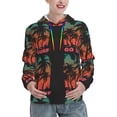 thumbnail image 1 of Salouo Go Surfer Pattern Hoodie Sweatshirts for Women, Autumn Pullover Hoodie Workout Sweat Women's Long Sleeve Preppy Sweatshirts-X-Large, 1 of 7