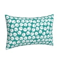 thumbnail image 1 of Salouo Green Baseball Print Print Pillow Case Cover,Wrinkle-Free Bed Pillow Cover Pack of 1 Home Decor Fade-Resistant and Stain-Resistant ,Pillows Not Included -14"x20", 1 of 8