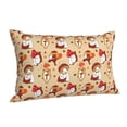 thumbnail image 1 of Salouo Guinea Pigs And Mushrooms Pattern Pillow Cases,1PC Pillow Covers with Envelope Closure Decorative Pillow Case for Bed Couch,Pillows Not Included-16"x24", 1 of 6