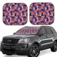 thumbnail image 1 of Salouo Halloween Black Cats Pattern Car Windshield Sun Shade Foldable | Front Windshield Shade for Sun, Heat and UV Rays | Interior Sun Protection-Medium, 1 of 6