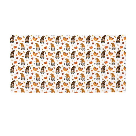 Salouo Halloween Gnomes Pattern Holiday Banner Outside Party Decoration Banner (1PC) Festival Supplies Fit for Birthday Parties & Celebrations & Chrismas-Medium