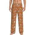 thumbnail image 1 of Salouo Halloween Mummy Print Pajama Pants for Men, Lounge Pants Elastic Waistband Casual Men's sleepwear Loungewear Sleep Pajama Pant -XX-Large, 1 of 7