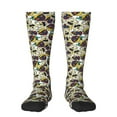 thumbnail image 1 of Salouo Happy Skeleton Print Women's Men's Ankle Socks 1-pack Casual Athletic Socks for Unisex Adult Moisture-Wicking Socks for Daily Wear/Running/Sport, 1 of 8