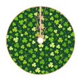 thumbnail image 1 of Salouo Happy St. Patrick's day Christmas Tree Skirt 36" Farmhouse Christmas Decorations Snowman Xmas Tree Skirt Tree Mat for Holiday Party Decor, 1 of 8