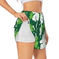 thumbnail image 1 of Salouo Happy saint Patricks day Print Women's 2 in 1 Running Shorts Double-Layer Shorts Athletic Workout Gym Yoga Shorts Running Shorts for Women-XX-Large, 1 of 7