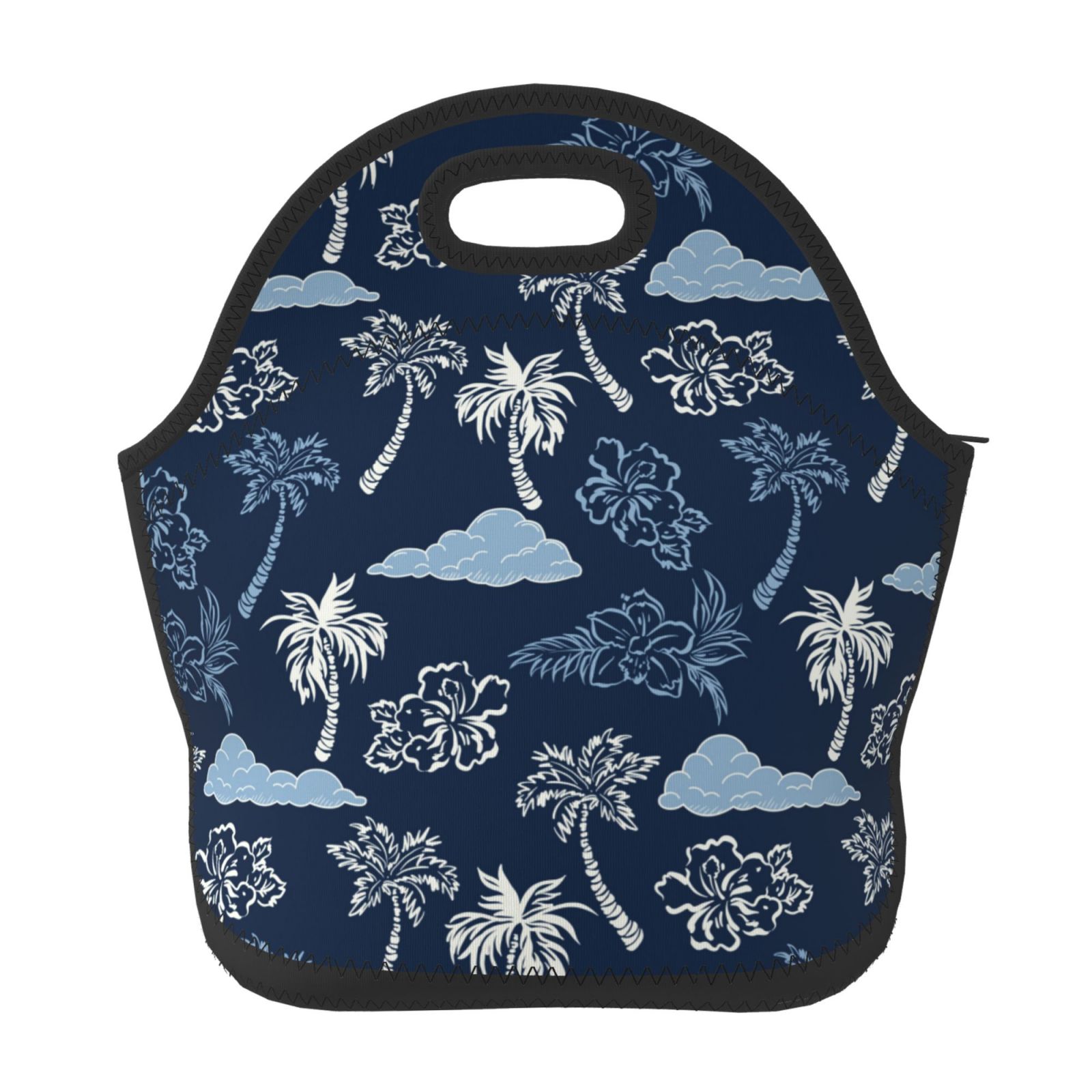 Salouo Hawaii Palms for Lunch Tote,Lunch Bag Insulated Lunch Box