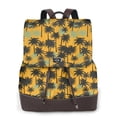 thumbnail image 1 of Salouo Hawaii Palms Pattern PU Leather Backpack,Purse for Women Fashion Multipurpose Design Handbag Ladies Shoulder Bags Travel Backpack, 1 of 4