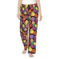 thumbnail image 1 of Salouo Hawaiian Style Print Women's Pajama Pants Casual Loose Sweatpants PJs Flowy Pants Drawstring Palazzo for Women Wide Leg Pants Lounge Pajama -Medium, 1 of 8