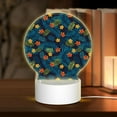 thumbnail image 1 of Salouo Hawaiian Style for Round Acrylic Night Light - Acrylic Sheets with LED Light Lamp Base - Decorative Night Lamp for Restaurant Bar Cafe Shop Room Decoration, 1 of 9