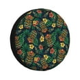 Salouo Hawaiian Tribal Mask Print Spare Tire Cover 1417 inch Spare